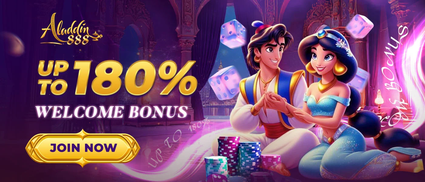 welcome bonus aladdin888